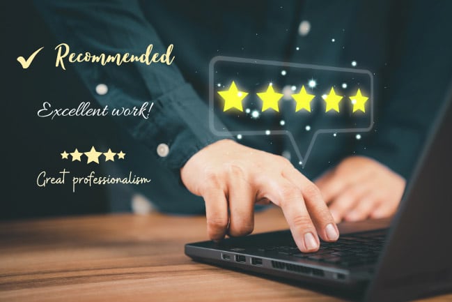 Client testimonial